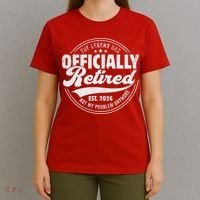 The Legend Has Officially Retired EST 2026 Emblem T-Shirt thumb 4