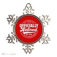 The Legend Has Officially Retired EST 2026 Emblem Ornament thumb 0