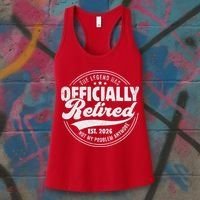The Legend Has Officially Retired EST 2026 Emblem Women's Tank Top thumb 3