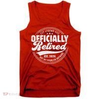 The Legend Has Officially Retired EST 2026 Emblem Tank Top thumb 0