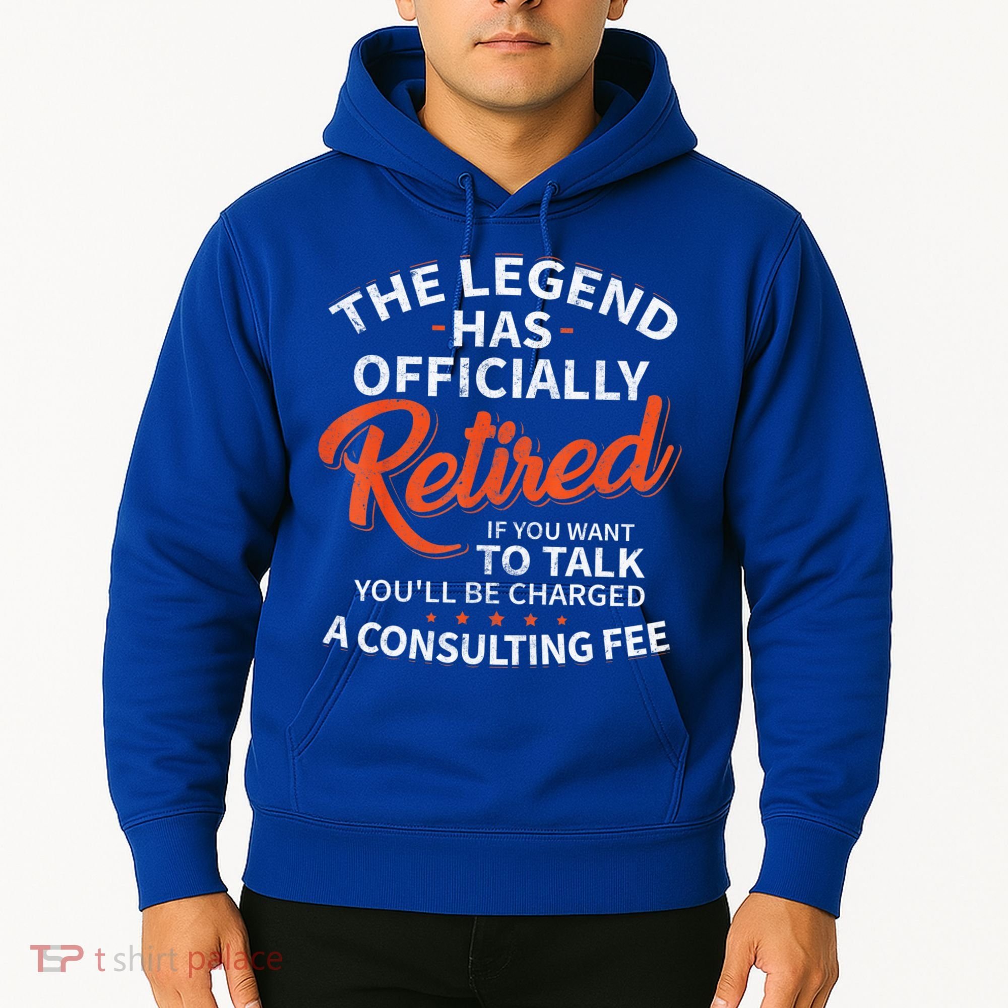 The Legend Has Retired Men Officer Officially Retirement Hoodie