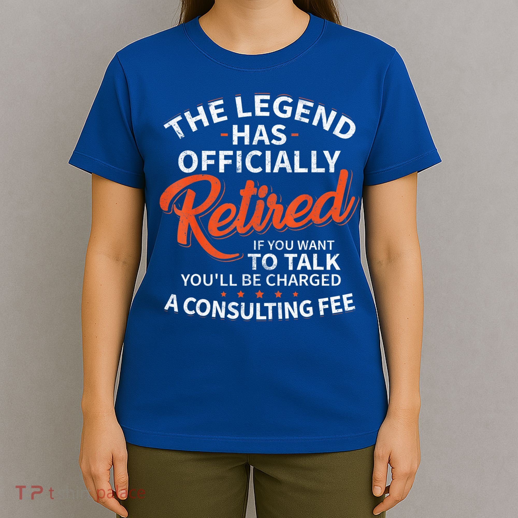 The Legend Has Retired Men Officer Officially Retirement T-Shirt