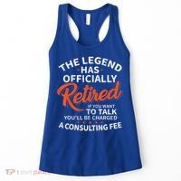 The Legend Has Retired Men Officer Officially Retirement Women's Tank Top thumb 0