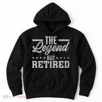 The Legend Has Retired Funny Cool Retirement Gift Hoodie thumb 0