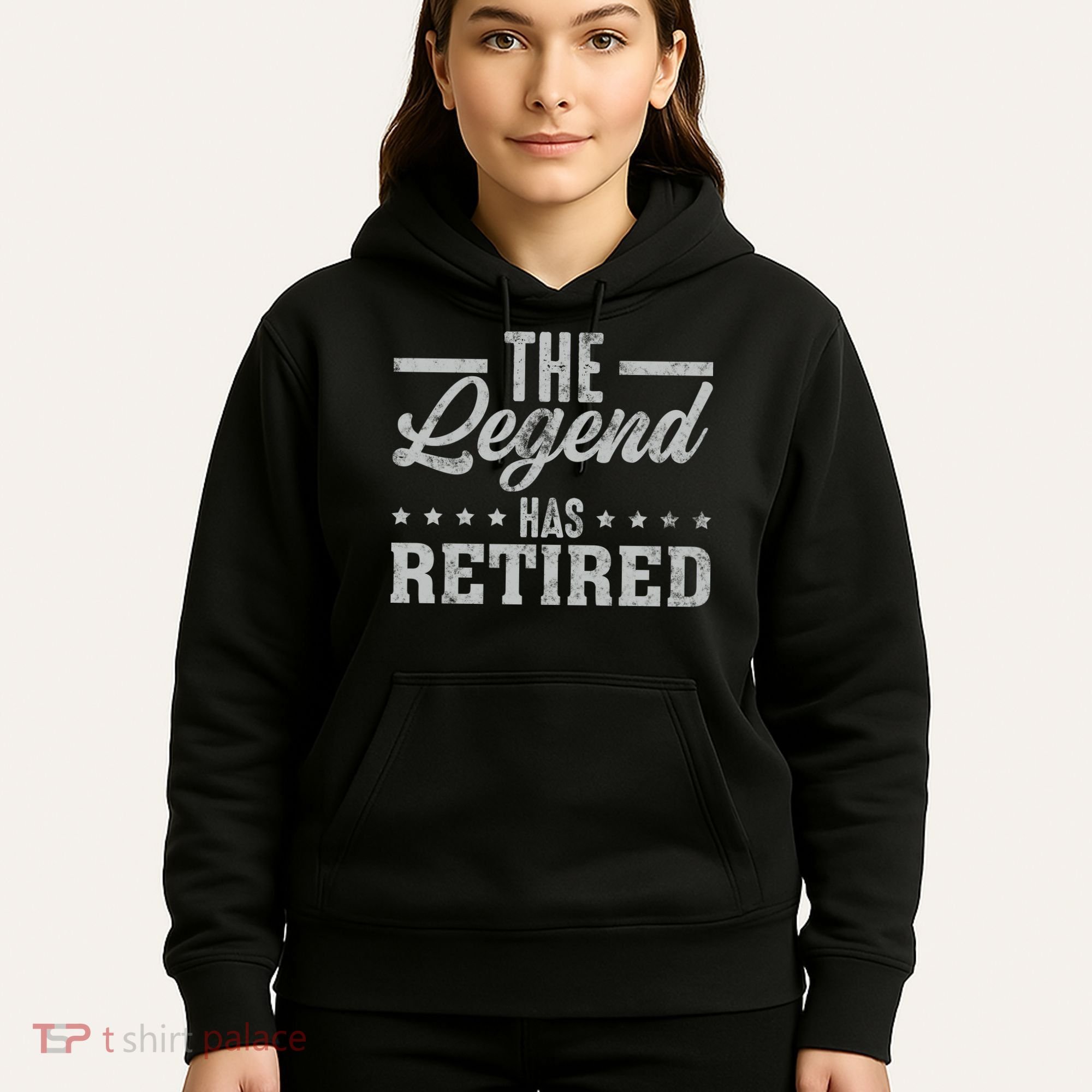 The Legend Has Retired Funny Cool Retirement Gift Hoodie