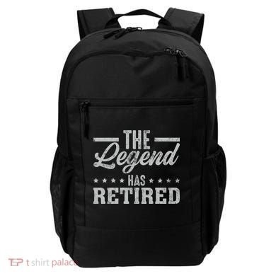 The Legend Has Retired Funny Cool Retirement Gift Backpack