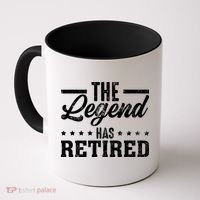 The Legend Has Retired Funny Cool Retirement Gift Coffee Mug thumb 0