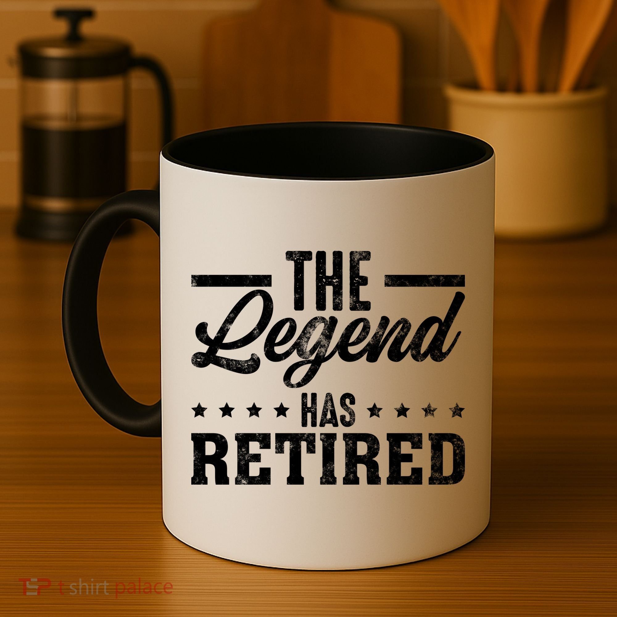 The Legend Has Retired Funny Cool Retirement Gift Coffee Mug