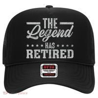 The Legend Has Retired Funny Cool Retirement Gift Hat thumb 0