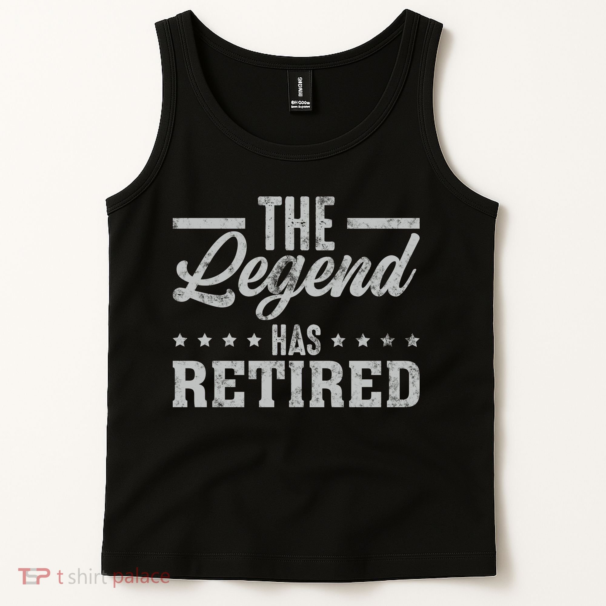 The Legend Has Retired Funny Cool Retirement Gift Tank Top
