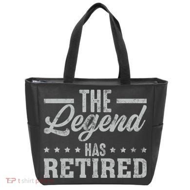 The Legend Has Retired Funny Cool Retirement Gift Tote Bag