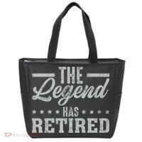 The Legend Has Retired Funny Cool Retirement Gift Tote Bag thumb 0