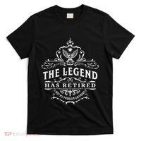 The Legend Has Retired Not My Problem Anymore T-Shirt thumb 0