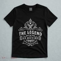 The Legend Has Retired Not My Problem Anymore T-Shirt thumb 5
