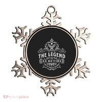 The Legend Has Retired Not My Problem Anymore Ornament thumb 0