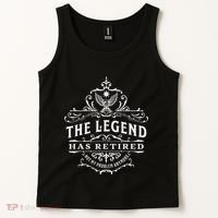 The Legend Has Retired Not My Problem Anymore Tank Top thumb 2