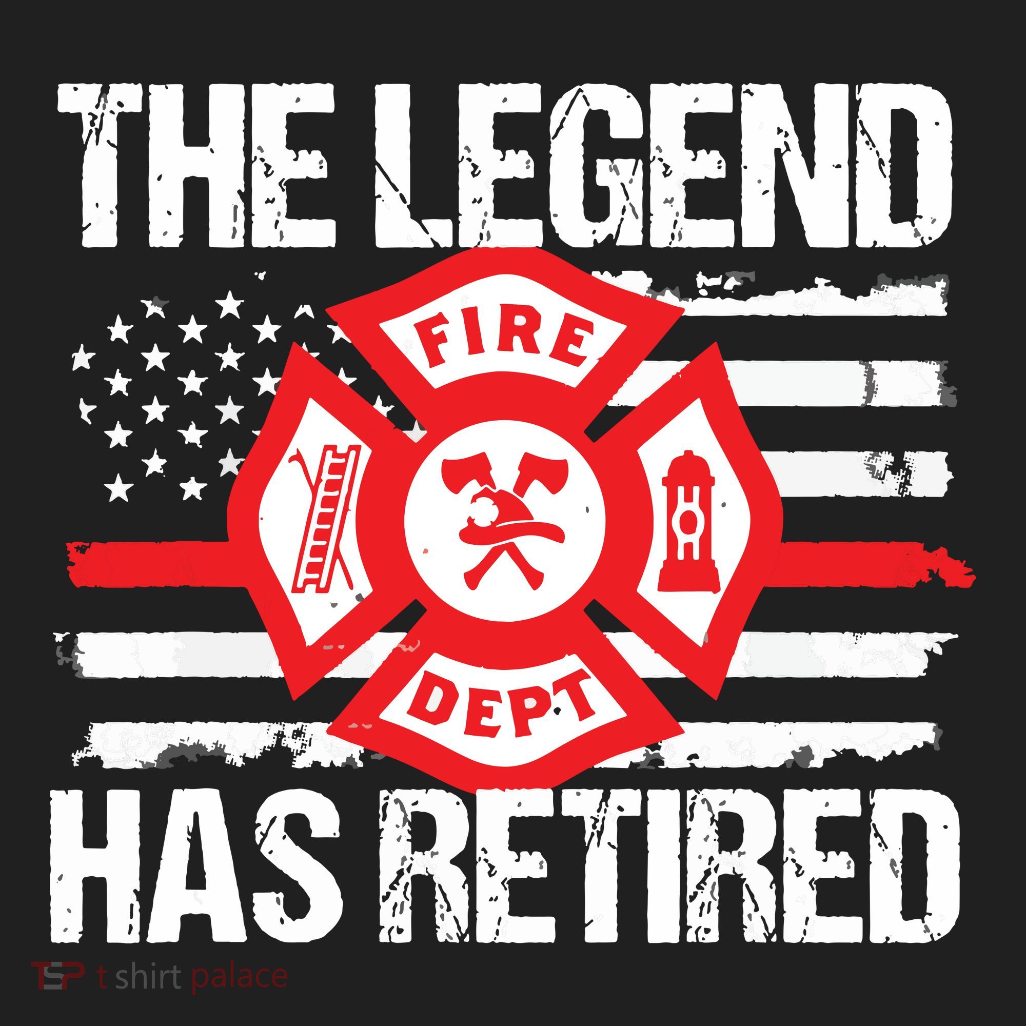 The Legend Has Retired Firefighter Retirement Party Gift Tumbler