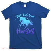This Loves Horses Horseback Riding Equestrian Rider Mom Gift T-Shirt thumb 0