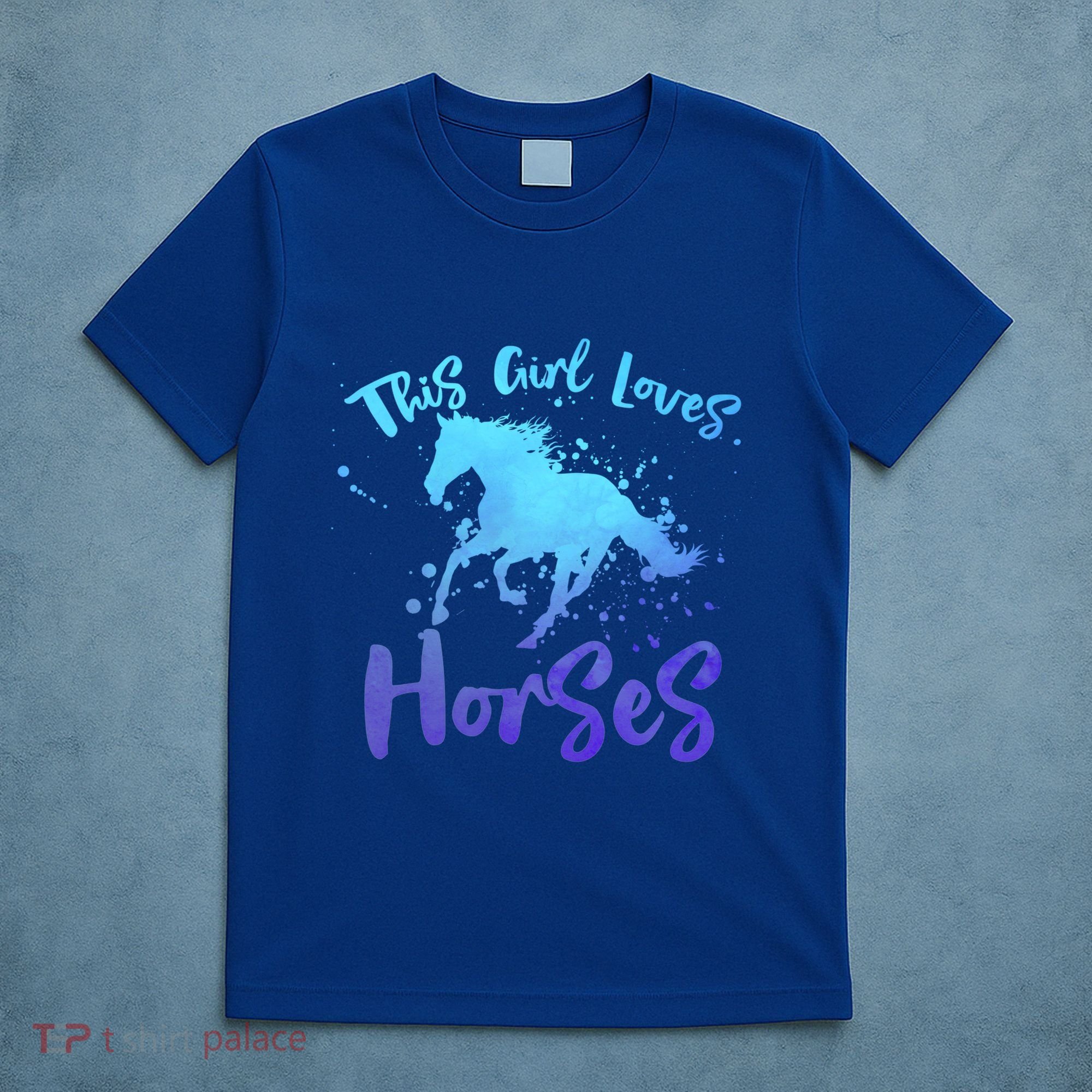 This Loves Horses Horseback Riding Equestrian Rider Mom Gift T-Shirt
