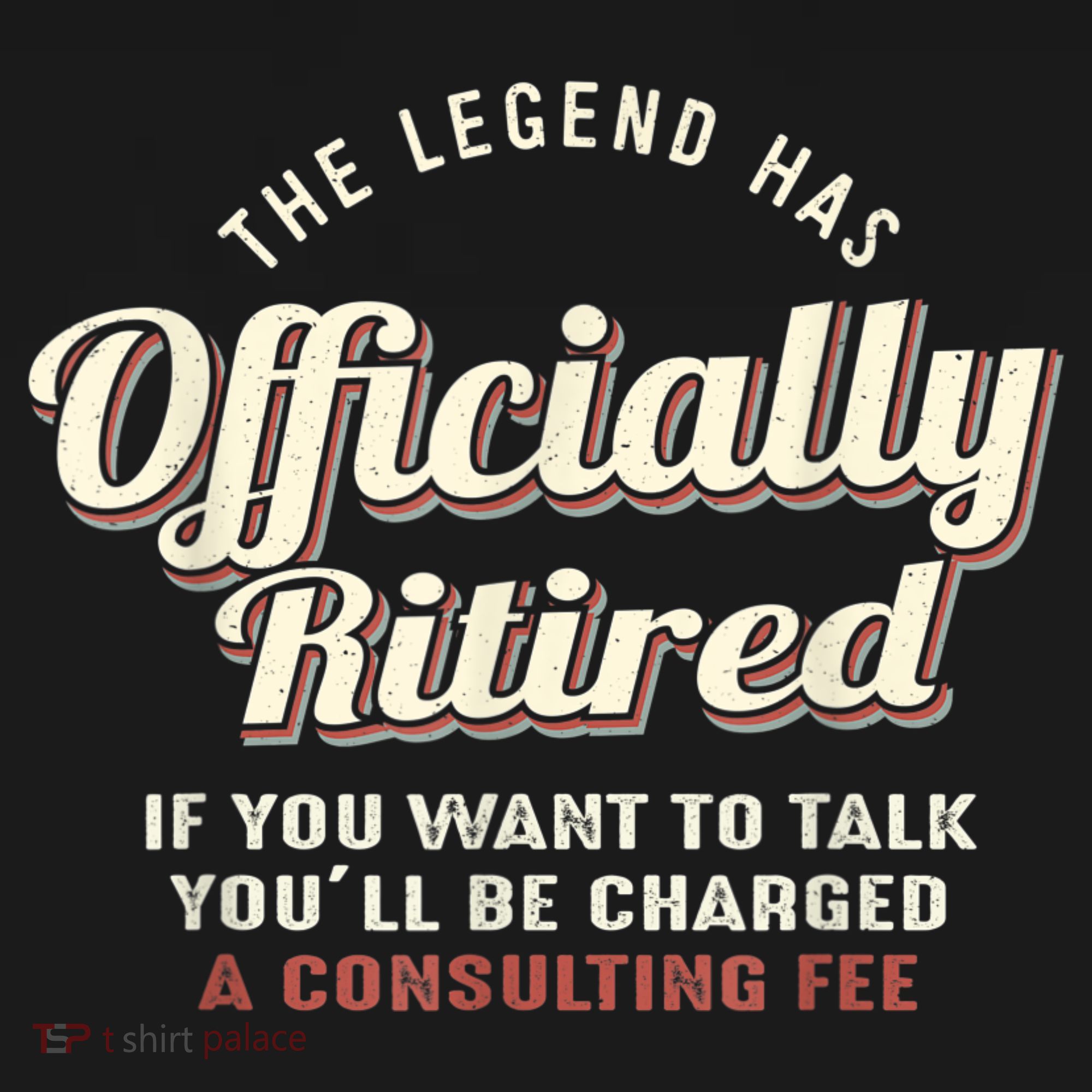 The Legend Has Officially Retired Tee Funny Retirement Ornament