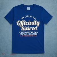 The Legend Has Officially Retired Tee Funny Retirement T-Shirt thumb 5