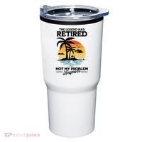 The Legend Has Retired Not My Problem Anymore Tumbler thumb 0