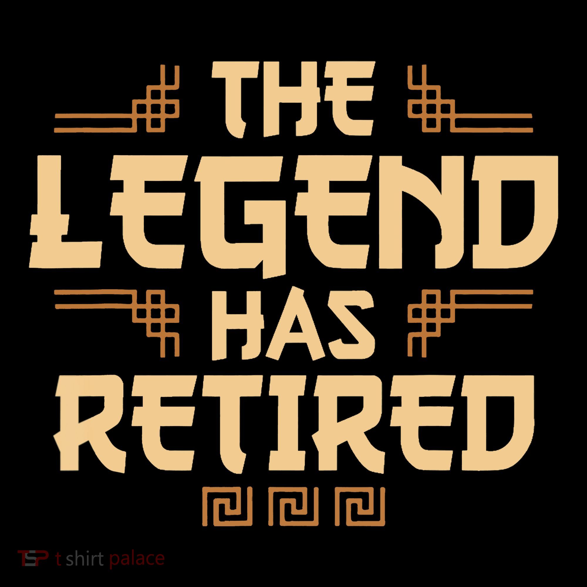 The Legend Has Retired Retirement Humor Coaster