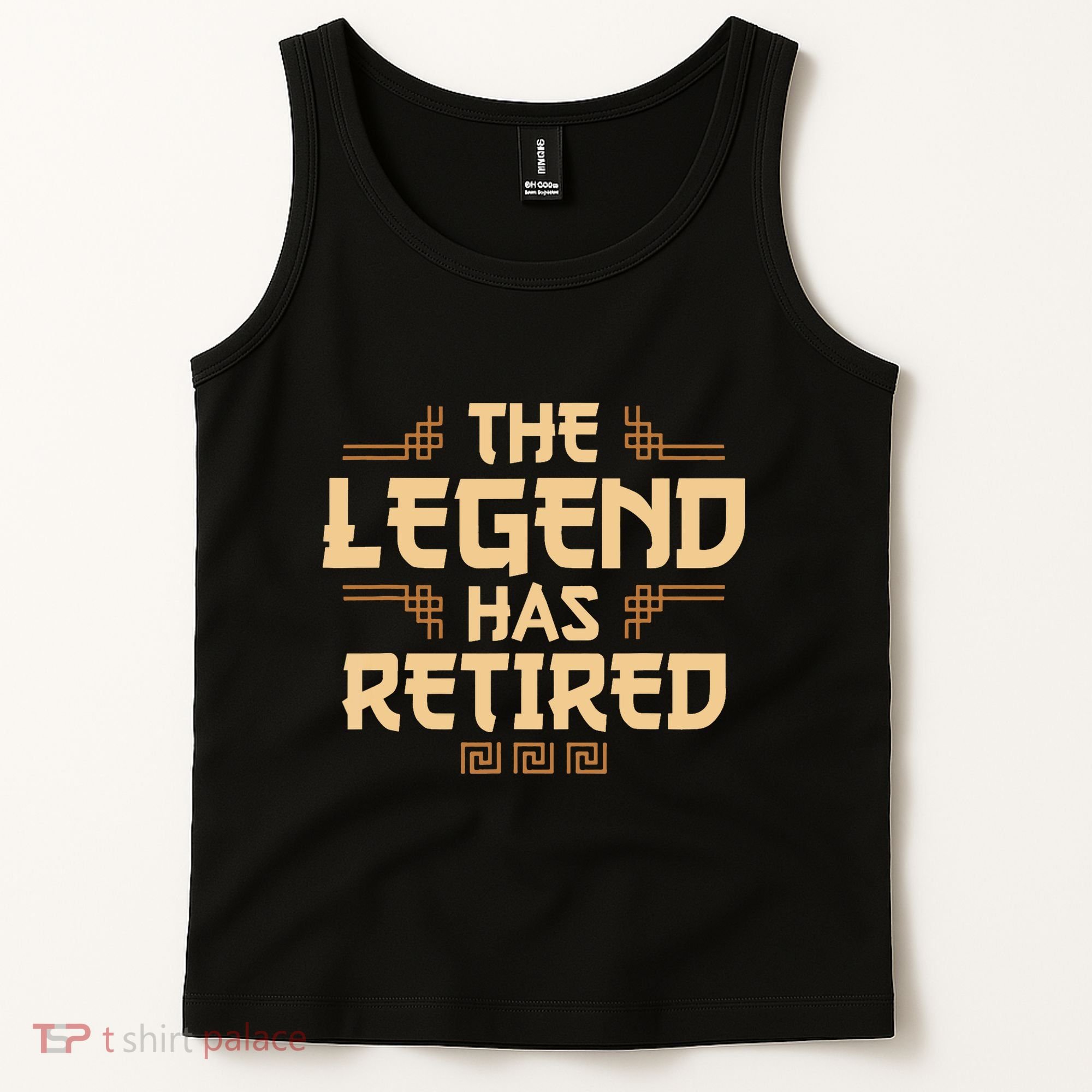 The Legend Has Retired Retirement Humor Tank Top