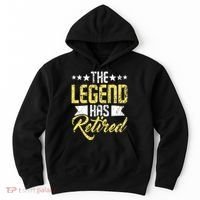 The Legend Has Retired Retirement Retiree Pension Retiring Hoodie thumb 0