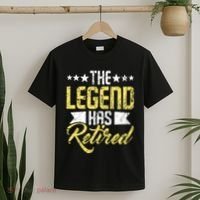 The Legend Has Retired Retirement Retiree Pension Retiring T-Shirt thumb 2