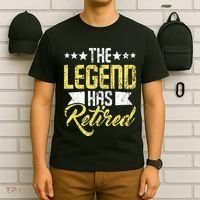 The Legend Has Retired Retirement Retiree Pension Retiring T-Shirt thumb 6