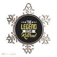 The Legend Has Retired Retirement Retiree Pension Retiring Ornament thumb 0
