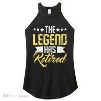 The Legend Has Retired Retirement Retiree Pension Retiring Women's Perfect Tri Rocker Tank thumb 0