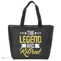 The Legend Has Retired Retirement Retiree Pension Retiring Tote Bag thumb 0