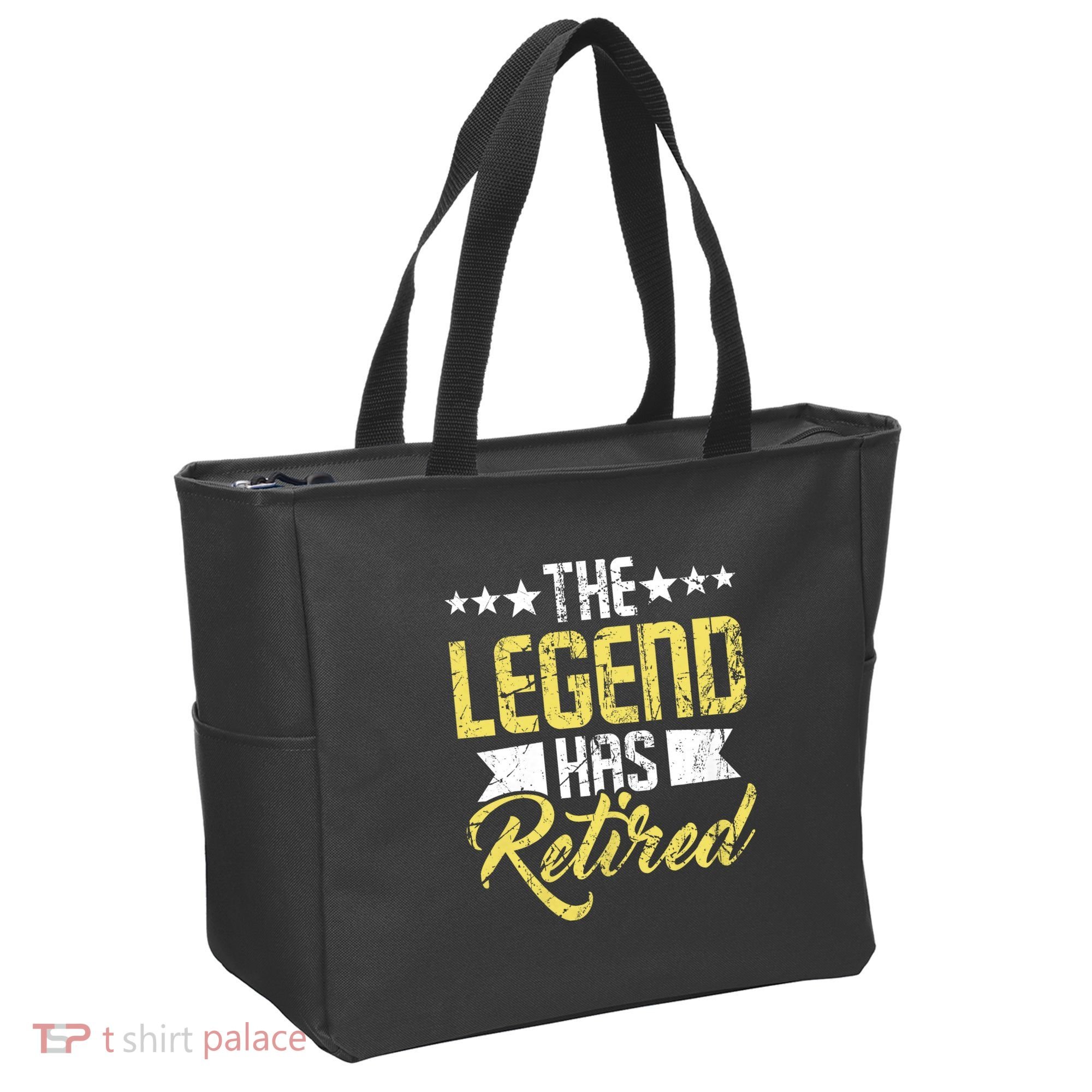 The Legend Has Retired Retirement Retiree Pension Retiring Tote Bag