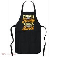 Thighs Like Honey Thick And Sweet Thick Thighs Apron thumb 0