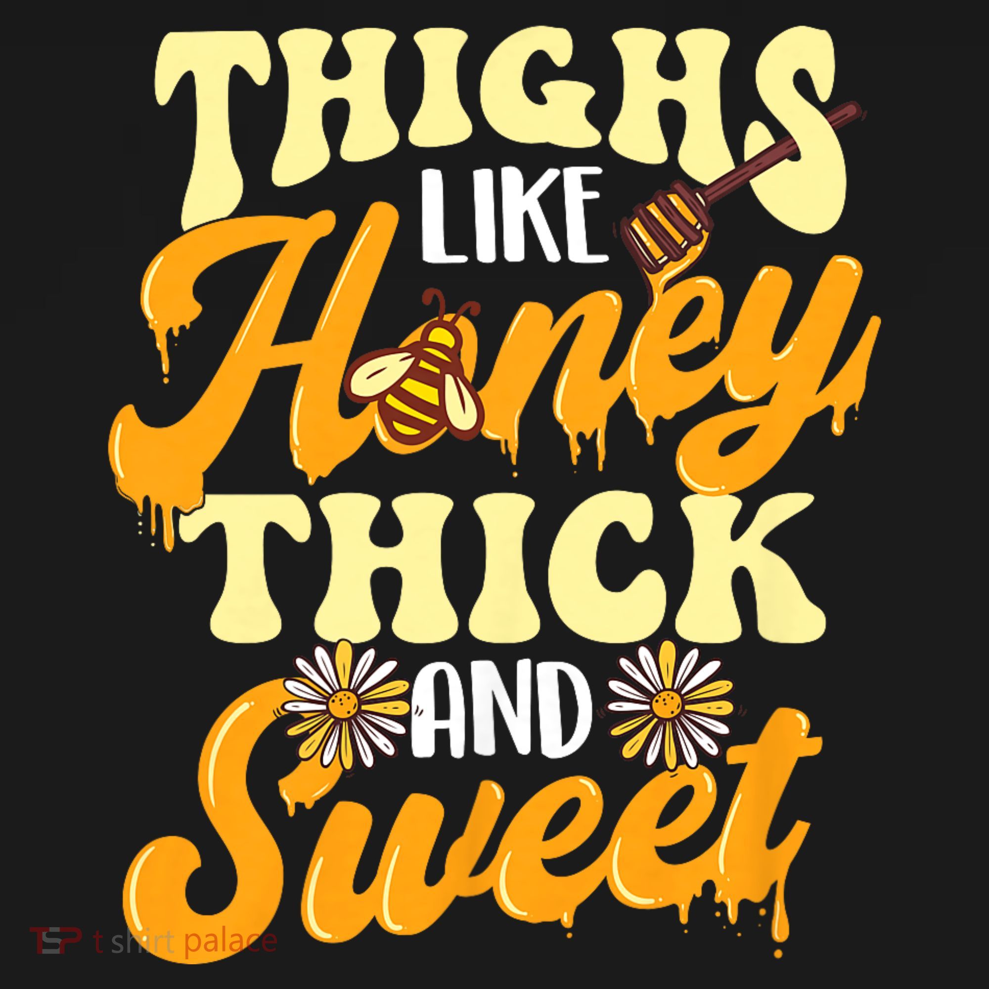 Thighs Like Honey Thick And Sweet Thick Thighs Women's Hoodie