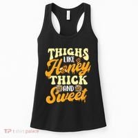 Thighs Like Honey Thick And Sweet Thick Thighs Women's Tank Top thumb 0