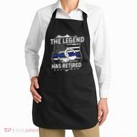 The Legend Has Retired Police Officer Retirement Gift Apron thumb 2