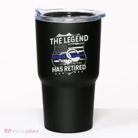 The Legend Has Retired Police Officer Retirement Gift Tumbler thumb 0