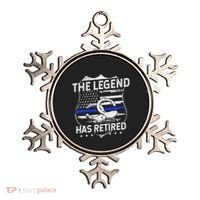 The Legend Has Retired Police Officer Retirement Gift Ornament thumb 0