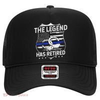 The Legend Has Retired Police Officer Retirement Gift Hat thumb 0