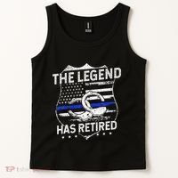 The Legend Has Retired Police Officer Retirement Gift Tank Top thumb 2