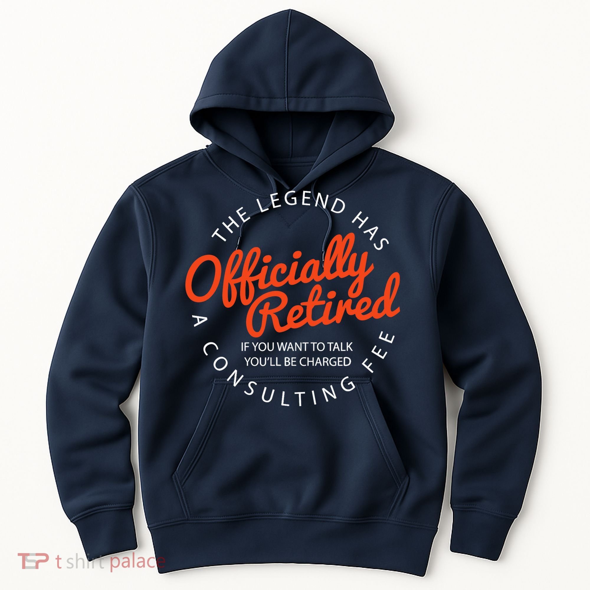 The Legend Has Officially Retired Funny Retirement Gifts Hoodie