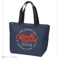 The Legend Has Officially Retired Funny Retirement Gifts Tote Bag thumb 3
