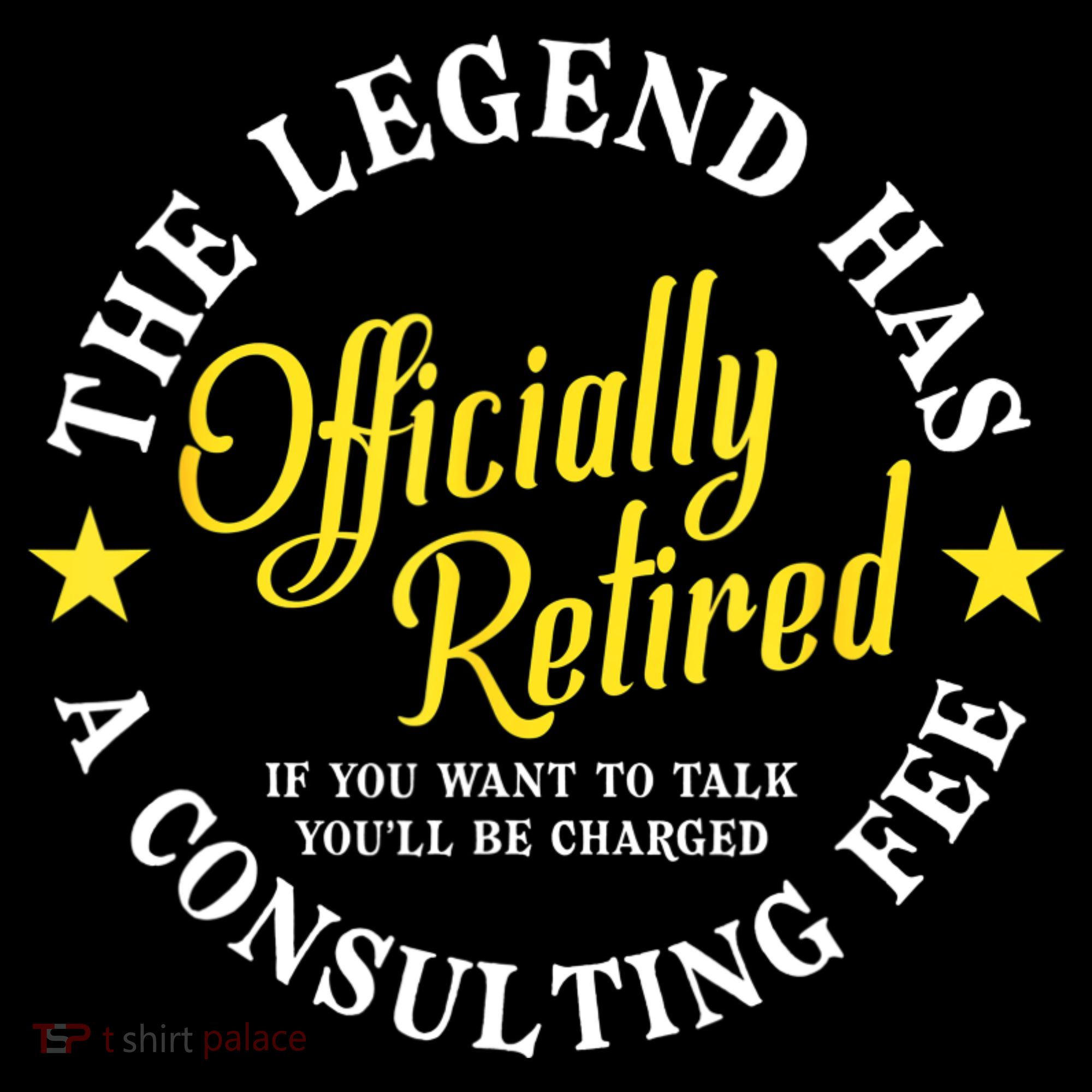 The Legend Has Officially Retired Funny Retirement Men Women's Hoodie