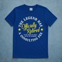 The Legend Has Officially Retired Funny Retirement Men T-Shirt thumb 5