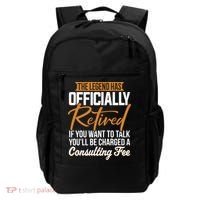 The Legend Has Retired Officer Officially Retirement Backpack thumb 0