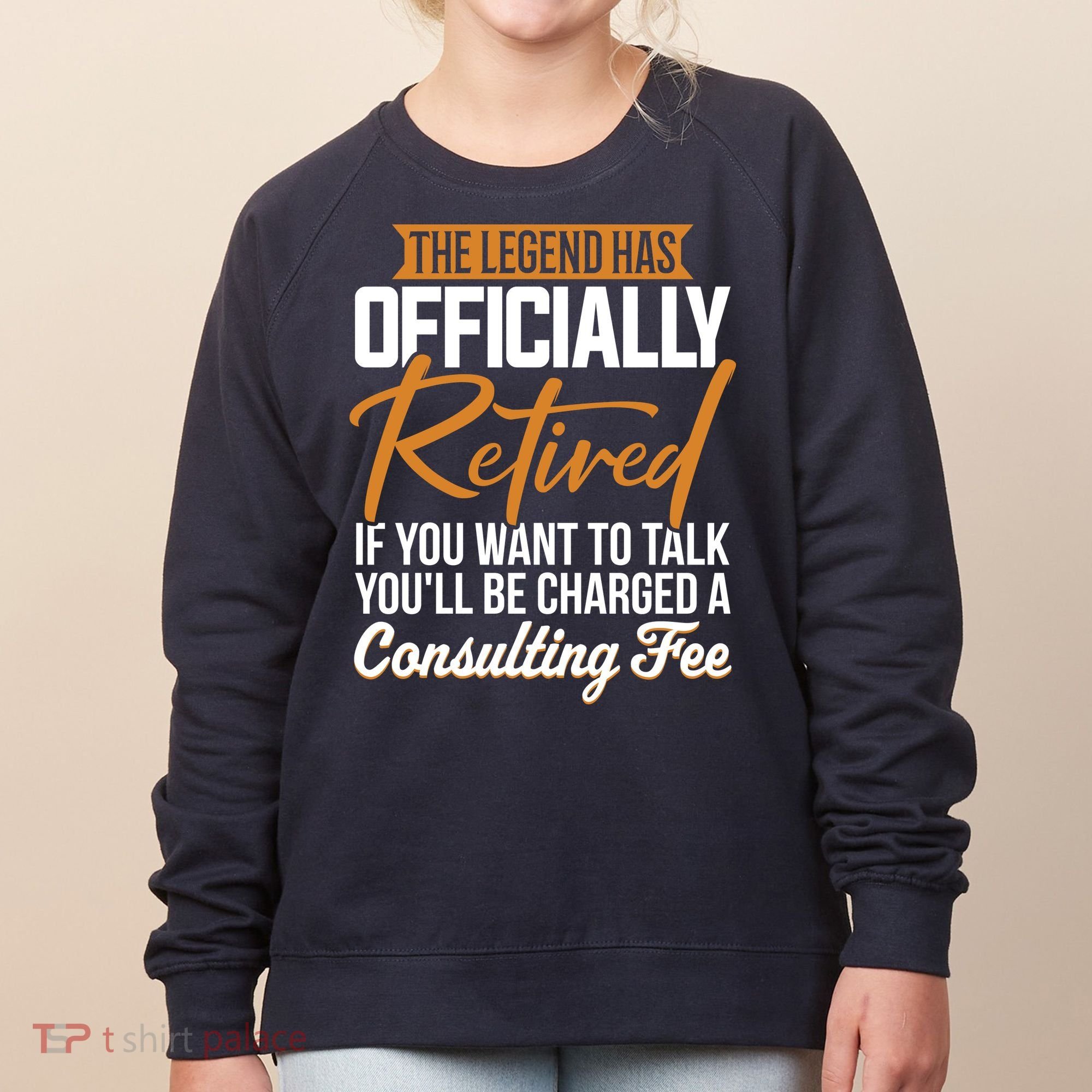The Legend Has Retired Officer Officially Retirement Women's Sweatshirt