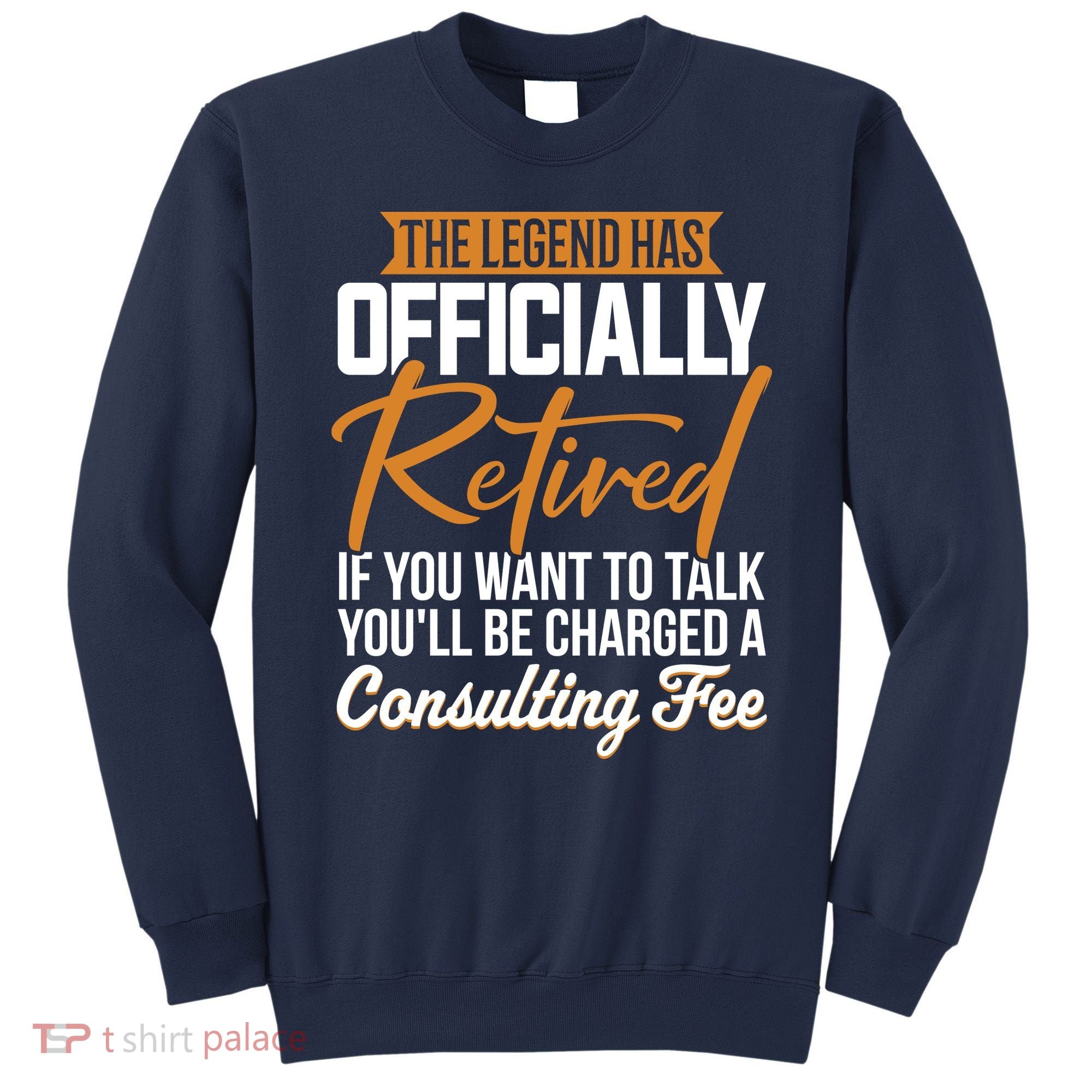 The Legend Has Retired Officer Officially Retirement Sweatshirt